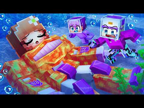 Dash Found Elemental Transformer Anne Underwater in Minecraft...