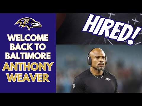 ANTHONY WEAVER HIRED AS DEFENSIVE COORDINATOR OF THE BALTIMORE RAVENS (Get to Know Anthony Weaver)