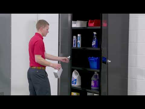 Industrial Clear-View Cabinet - 36 x 24 x 72 Industrial Clear-View Cabinet - 36 x 24 x 72