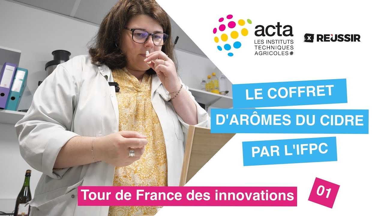 L’IFPC décode le cidre avec le coffret des arômes !