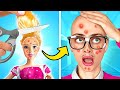 Extreme Doll Makeover | From Soft Pink E-Girl to Bad Girl