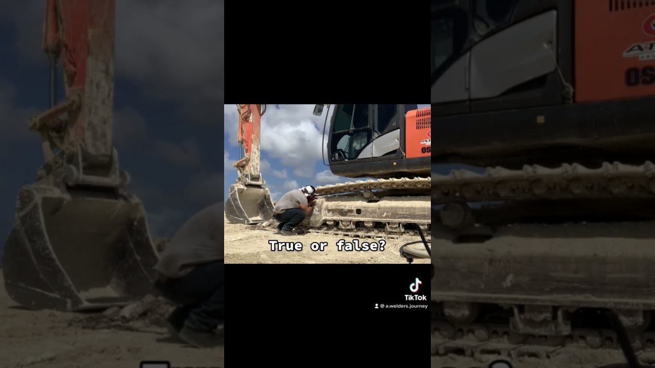 Does it? #stickwelding #welding #weldrepair #heavyequipment #welderjobs #repair #fabrication