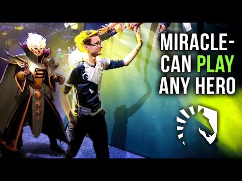 Miracle- The BEST Player In The World Can Play Any Hero?! Mixed Hero Compilation - Dota 2