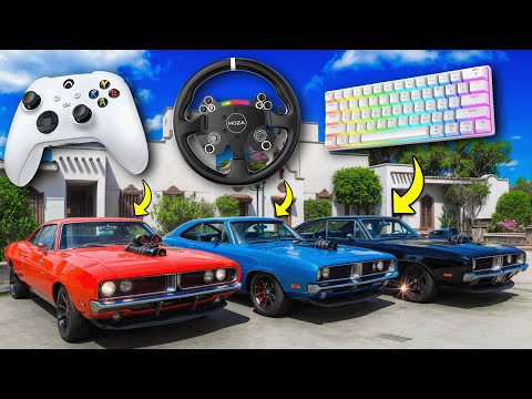 Keyboard vs Controller vs Wheel - Forza Horizon 5