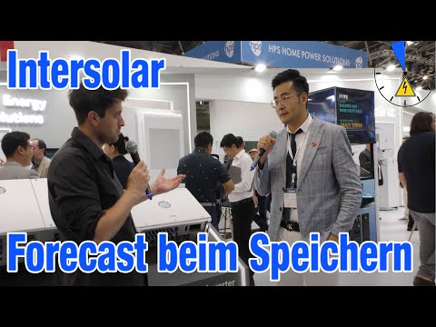 Intersolar - Neuheiten bei SAJ bis zu 150kWh Speicher und Forecastanalyse beim Einspeisen