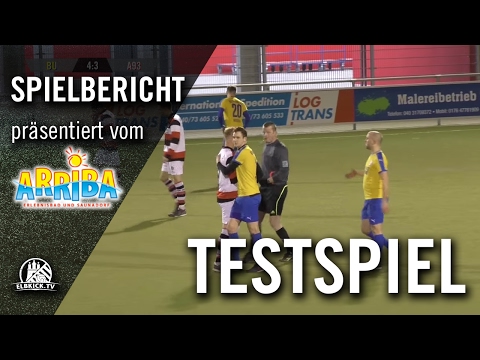HSV Barmbek-Uhlenhorst II - Altona 93 II (Testspiel) - Spielbericht | ELBKICK.TV