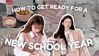 How to GET READY FOR A NEW SCHOOL YEAR | New Class Prep for 2025