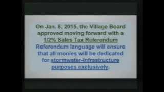 preview picture of video 'Village Stormwater-Infrastructure Referendum Presentation'