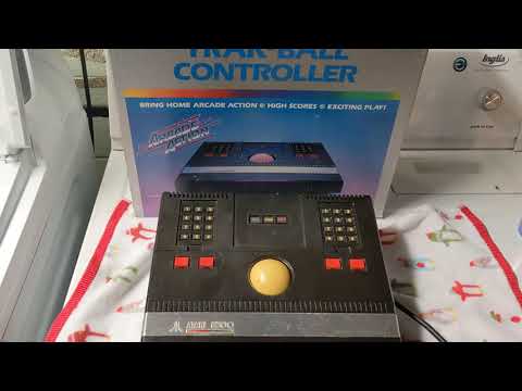 Atari 5200 Trak-Ball controller serial #00249. CX53
