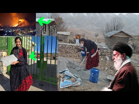 Life of a Single Nomadic Mother in Iran | From Municipality to Mountain Shelter
