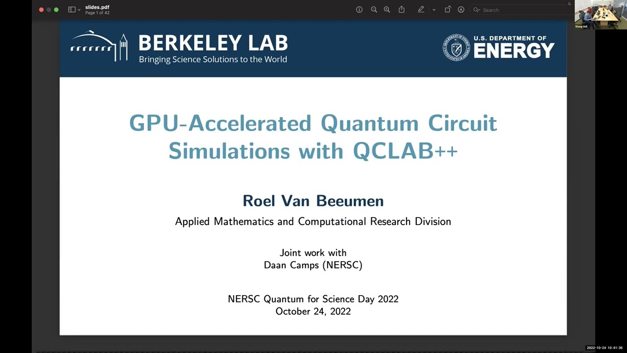 GPU-Accelerated Quantum Circuit Simulations with QCLAB++