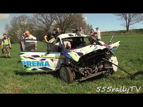 Ford Fiesta r2 crash / 1. Rajd Baborowa 2018 Polok / Pytel-Majkowska