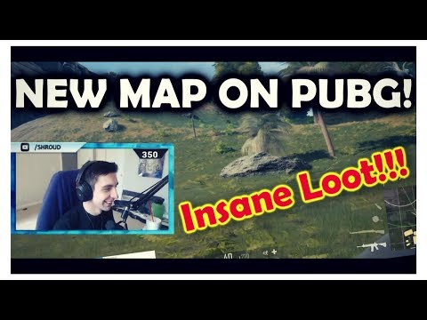 SHROUD PLAYS NEW PUBG MAP!