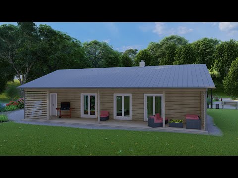 Levná dřevostavba na klíč Florián I LH I drevoastavba.com