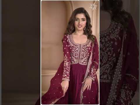 Vinay Fashion Kuleesh - Sabina Chinon Wholesale Designer Suits Catalog – product video thumbnail