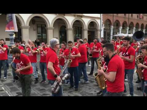 Dario Cecchini & Venezze RJD Street Band! Conservatorio Venezze Rovigo 13 maggio 2016