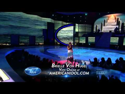Brielle Von Hugel - Sitting On The Dock Of The Bay - American Idol 11 - Top 12 Girls