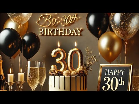 PIOSENKA NA 30 URODZINY! 🥳 Nowa Dekada Wzruszeń (pop, dance) | Najlepsze Życzenia na 30 Lat - HIT!