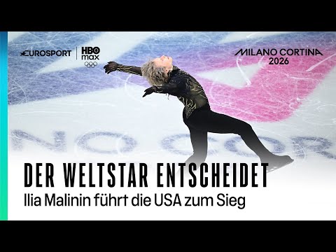 Malinin makes the difference | 2026 Olympics | Figure Skating Team Event | Men's Singles