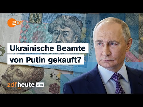 Korruption in der Ukraine: Wie Selenskyj die Unabhängigkeit von Behörden beschneidet | ZDFheute live