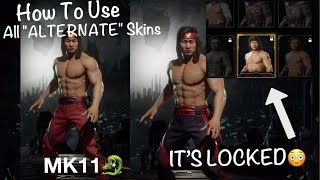 How To Use ALL "ALTERNATE"/ LOCKED Skins In Mortal Kombat 11