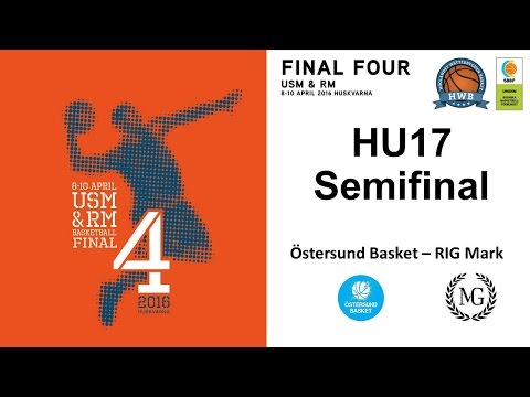 USM 2016 HU17 Semifinal Östersund - RIG Mark