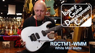 Video thumbnail for Ibanez "IGDC" RGCTM1-WMM & J Custom JCRG1601-SSK by Jason McNamara - JasonVideoMusicTokyo