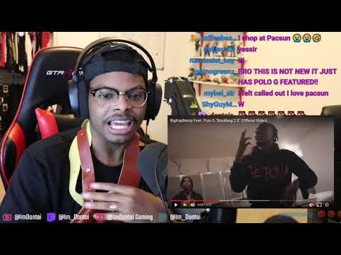 ImDontai Reacts To BigKayBeezy FT Polo G Bookbag 2 0