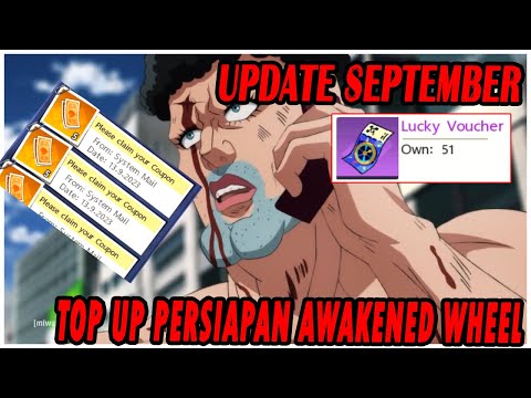 🔥TOP UP 1.5JUTA UNTUK PERSIAPAN AWAKENED WHEEL LORD PURI PURI [UPDATE] - ONE PUNCH MAN The Strongest
