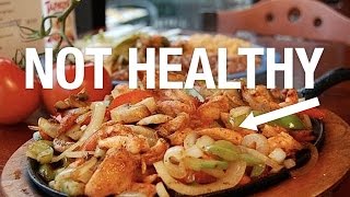 Healthy and not Healthy Foods: Health Food Store Employees sell not healthy food!