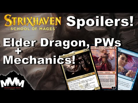 Strixhaven Spoilers  |  Elder Dragon, Learn Mechanic, and Mystic Archive Cards  |  MTG STX Spoilers!