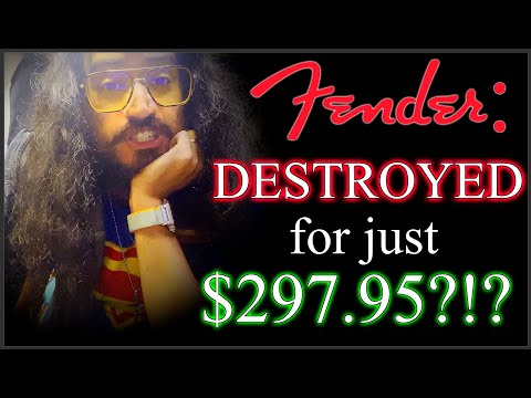 Fender: DESTROYED by a $297 Guitar (with FREE SHIPPING?!)