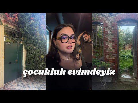 ÇOCUKLUK EVİME DÖNDÜM VLOG - KAZ B*KUNA BASTIM, ÜNİYE GERİ BAŞLADIM...