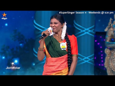 Glimpse of Naan Alana Thamarai Song by #Thavaseeli ❤️🥰 | Super Singer Season 11 | Episode Promo