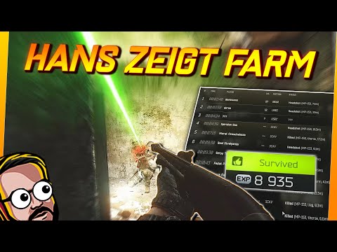 Hans zeigt Lieblings XP und Geld Farm Methode - Escape From Tarkov Factory Farm