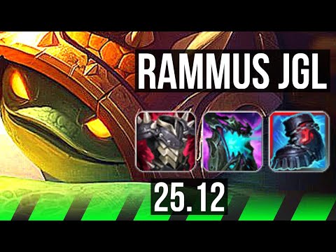 RAMMUS vs NOCTURNE (JGL) | 800+ games | KR Master | 25.12