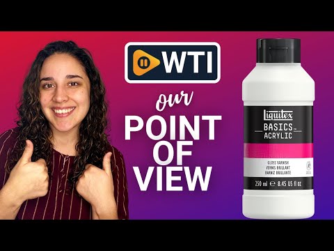 Liquitex BASICS Gloss Varnish - WTI product video review
