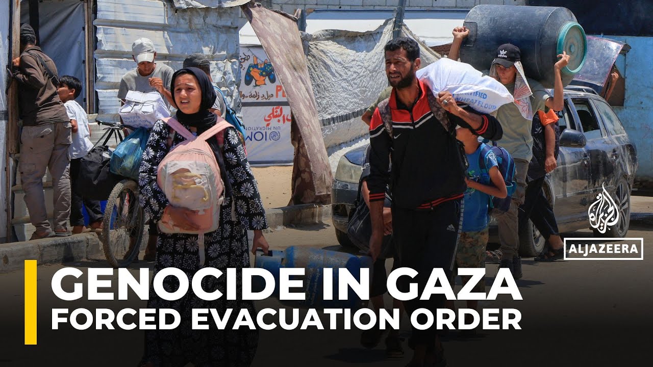Israel orders full Gaza City evacuation as Palestinians forcibly displaced to al-Mawasi