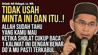 Download lagu The Most Effective Sentence of Prayer During Prayer - Ustadz Adi Hidayat mp3 Download lagu The Most Effective Sentence of Prayer During Prayer - Ustadz Adi Hidayat mp3