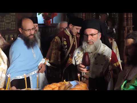 Secvențe din slujba de înmormantare a dnei Aspazia Oțel Petrescu