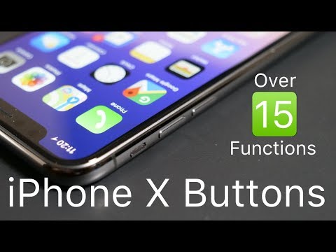 iPhone X Buttons - All Functions Explained
