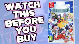 Watch This Before You Buy Digimon World Next Order for Nintendo Switch/PC