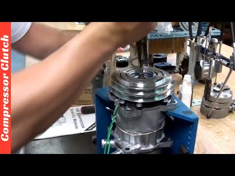 Car AC Compressor Clutch Replacement Sanden SD7 / SD5 EN