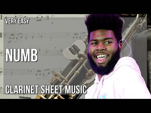 Clarinet Sheet Music: How to play Numb by Marshmello ft Khalid