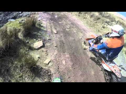 Cowm quarry enduro track 13/03/16