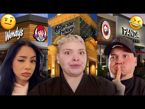 TRYING RESTAURANTS WORST RATED ITEMS W/ ALONDRA & BENNY🤣😒
