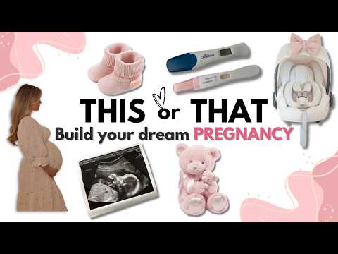 Build Your DREAM Pregnancy! 🤰✨ | THIS OR THAT Aesthetic