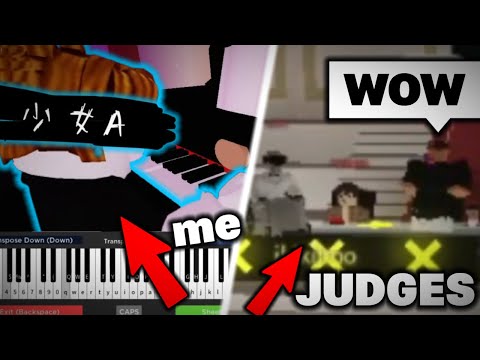 Young Girl A - siinamota | Roblox Talent Show (Roblox Piano Cover)