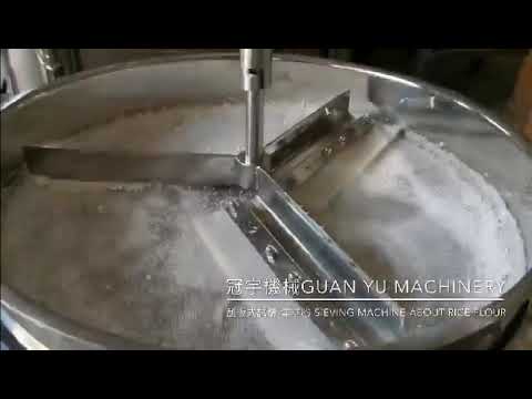 GY 600CW INDUSTRIAL VIBRATION SEPARATOR FILTER MACHINE -SCRAPPER TYPE