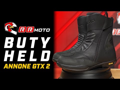 HELD ANNONE GTX 2 _ buty motocyklowe z Gore _Tex oraz podeszwą Vibram | turystyka bez kompromisów